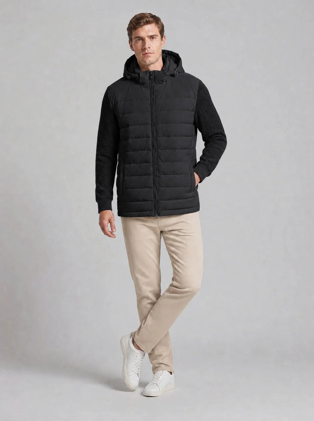 Bruno Winter Jacket - Black Position 6